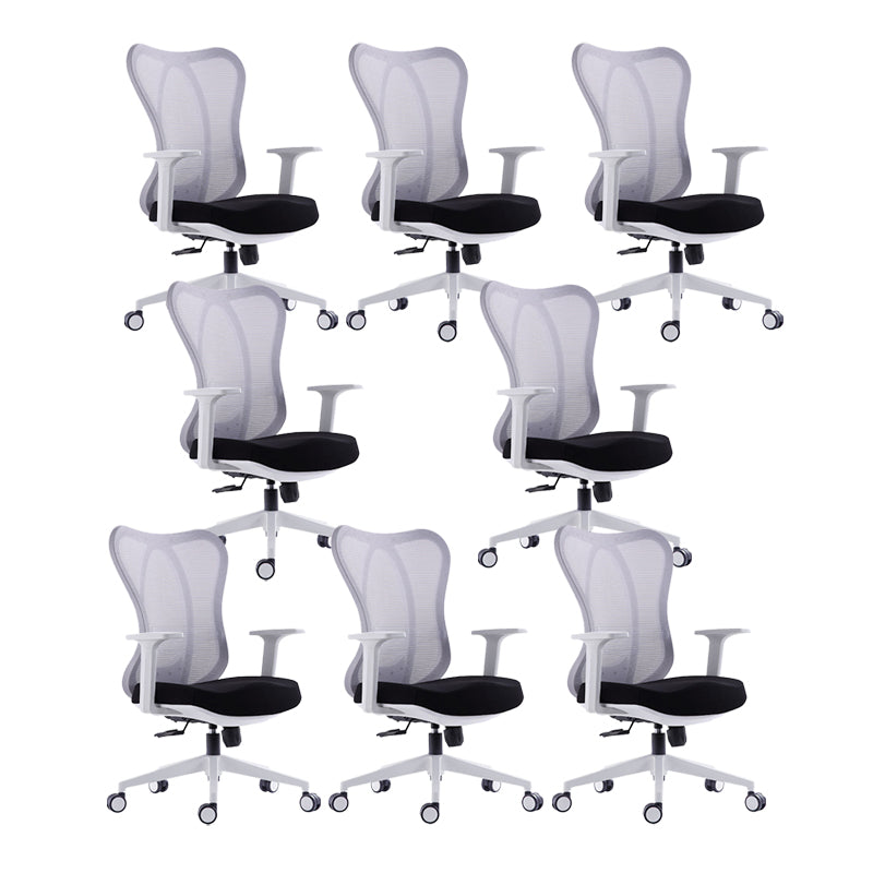 Contemporary Adjustable Office Chair Lumbar Support Desk Chair