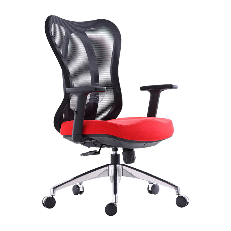 Contemporary Adjustable Office Chair Lumbar Support Desk Chair