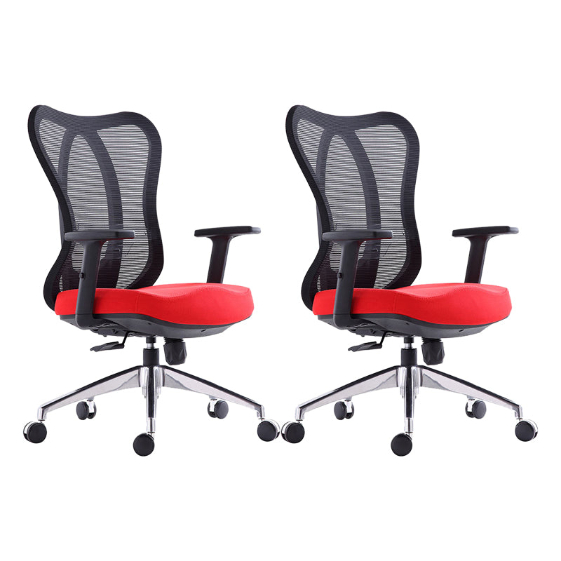 Contemporary Adjustable Office Chair Lumbar Support Desk Chair