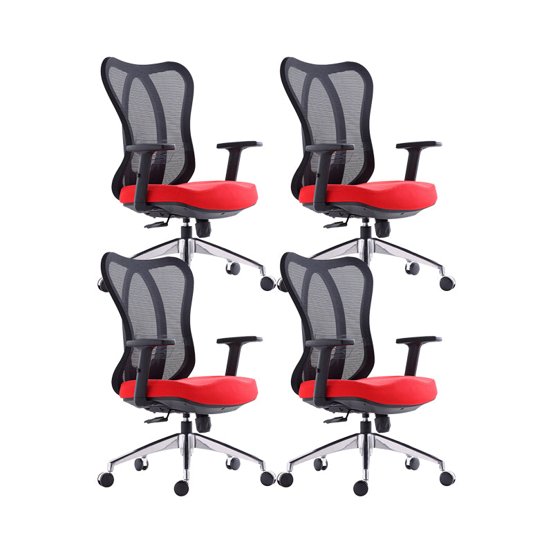 Contemporary Adjustable Office Chair Lumbar Support Desk Chair