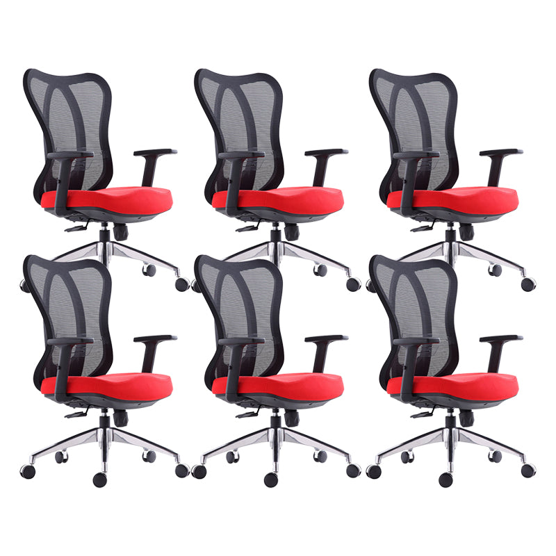 Contemporary Adjustable Office Chair Lumbar Support Desk Chair