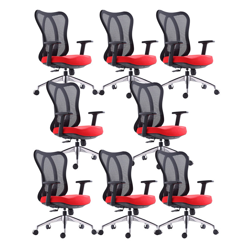 Contemporary Adjustable Office Chair Lumbar Support Desk Chair