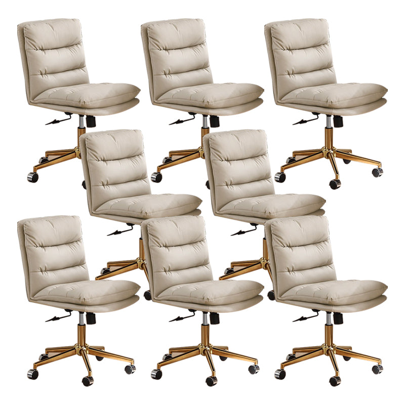 Contemporary Office Chair Height-adjustable Upholstered Executive Chair