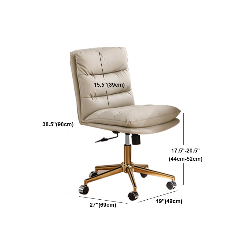 Contemporary Office Chair Height-adjustable Upholstered Executive Chair