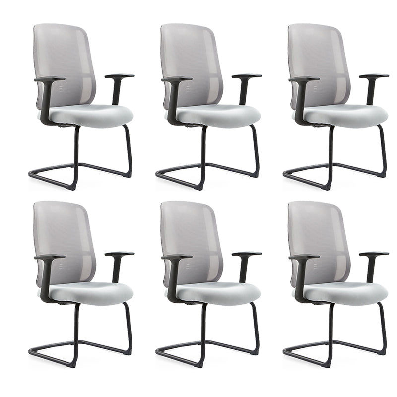 Mid-Back Office Chair Contemporary Lumbar Support Desk Chair