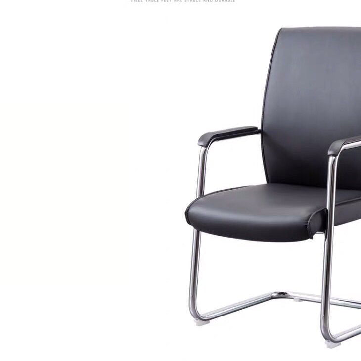 Contemporary Ergonomic Desk Chair High Back No Wheels Office Chair