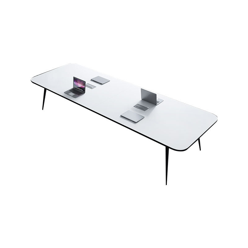 Rectangular Parsons Office Desk Modern Wooden Writing Desk for Office