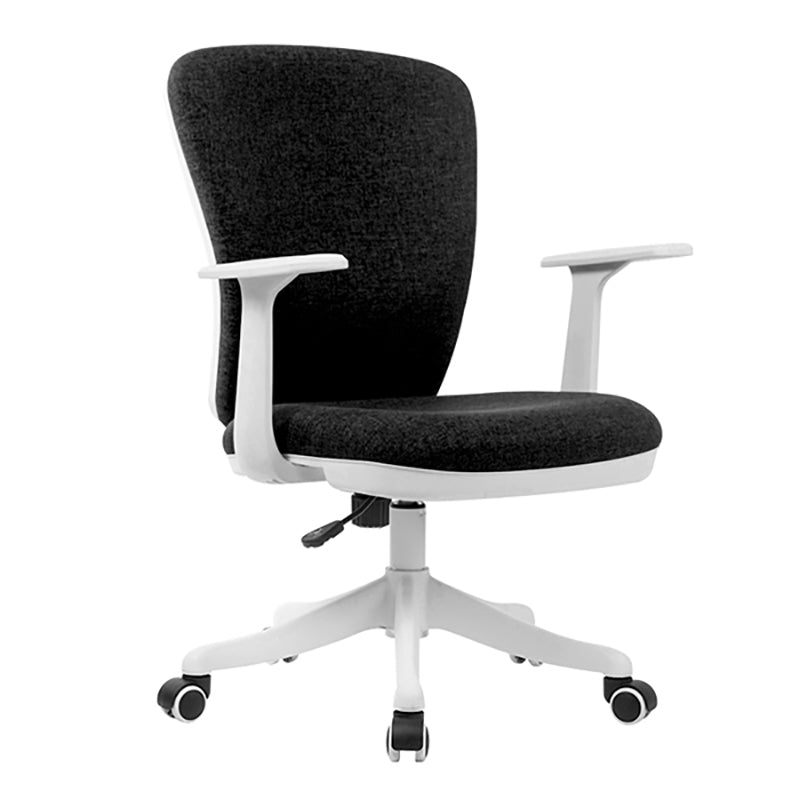 24"W Contemporary Office Chair Wheels Upholstered Conference Chair