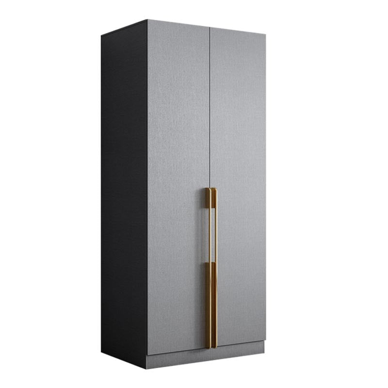 Contemporary Style Wood Wardrobe Soft Close Drawer Wardrobe Closet