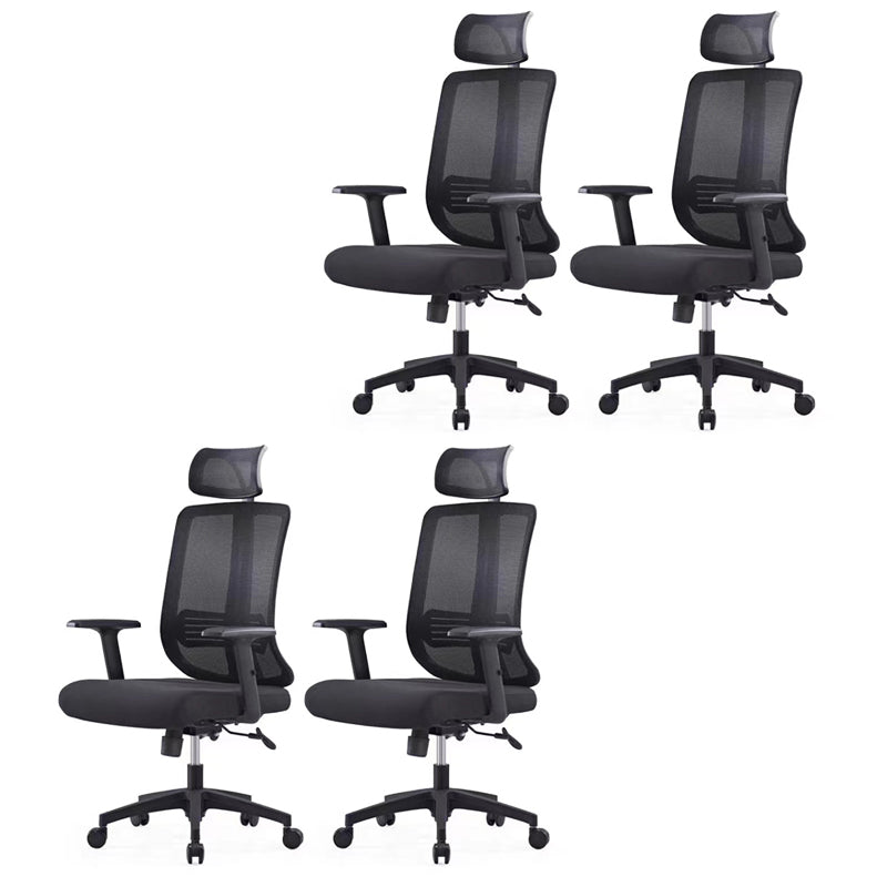 Contemporary Ergonomic Office Chair High Back Adjustable Chair