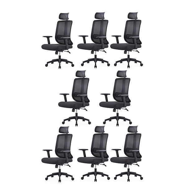 Contemporary Ergonomic Office Chair High Back Adjustable Chair