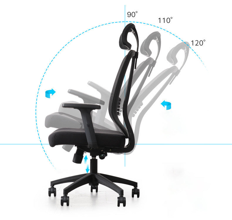 Contemporary Ergonomic Office Chair High Back Adjustable Chair