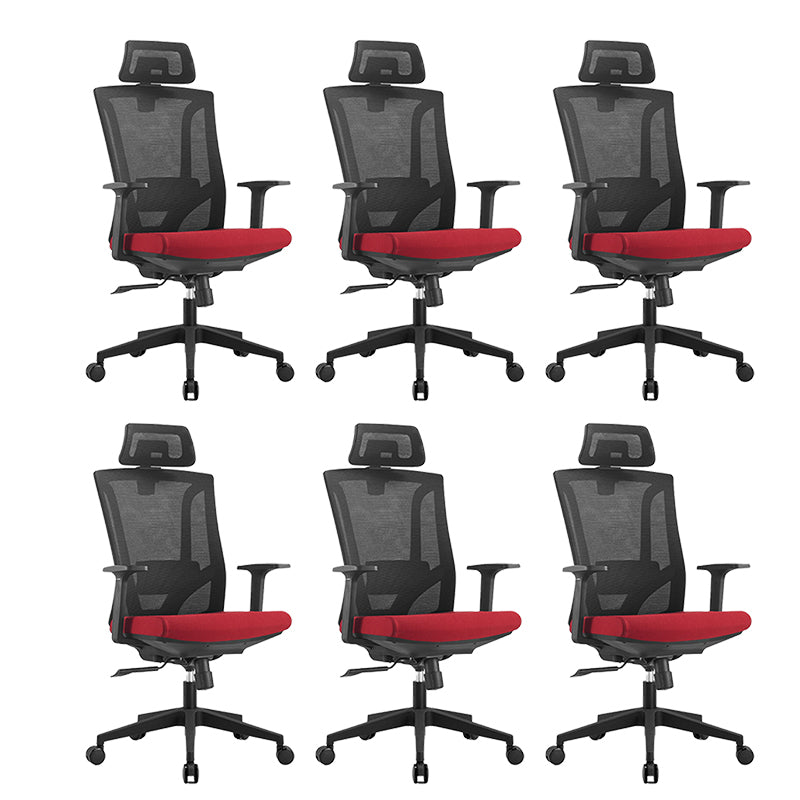 Contemporary High Back Office Chair Ergonomic Adjustable Chair