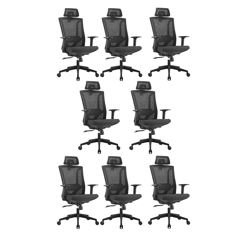 Contemporary High Back Office Chair Ergonomic Adjustable Chair