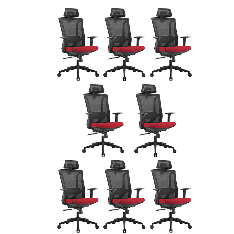 Contemporary High Back Office Chair Ergonomic Adjustable Chair