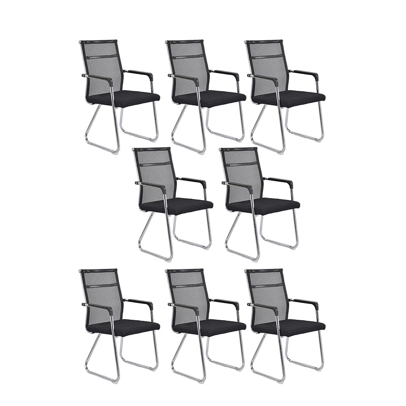 19"W Contemporary Office Chair Black Breathable AirGrid Desk Chair