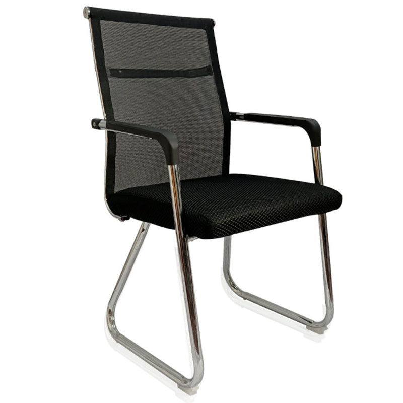 19"W Contemporary Office Chair Black Breathable AirGrid Desk Chair