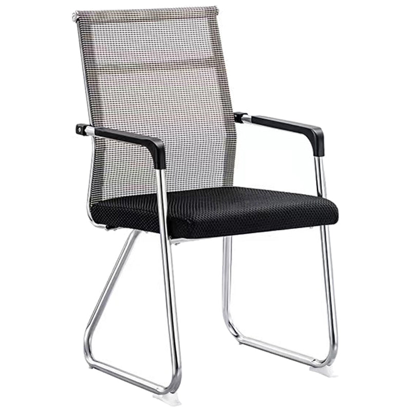 19"W Contemporary Office Chair Black Breathable AirGrid Desk Chair