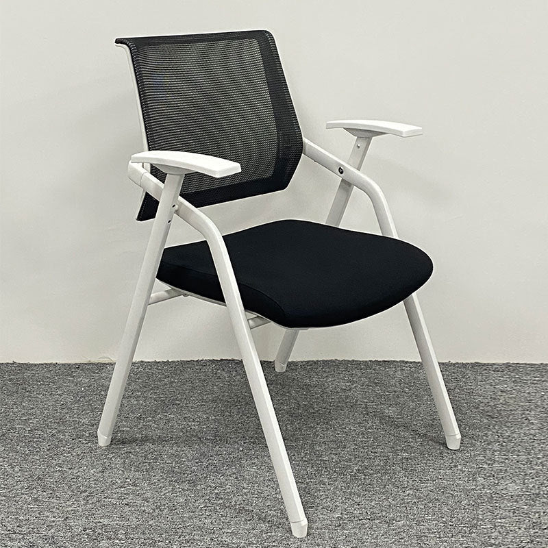 Mid-Back Conference Chair Contemporary Metal Base Guest Chair