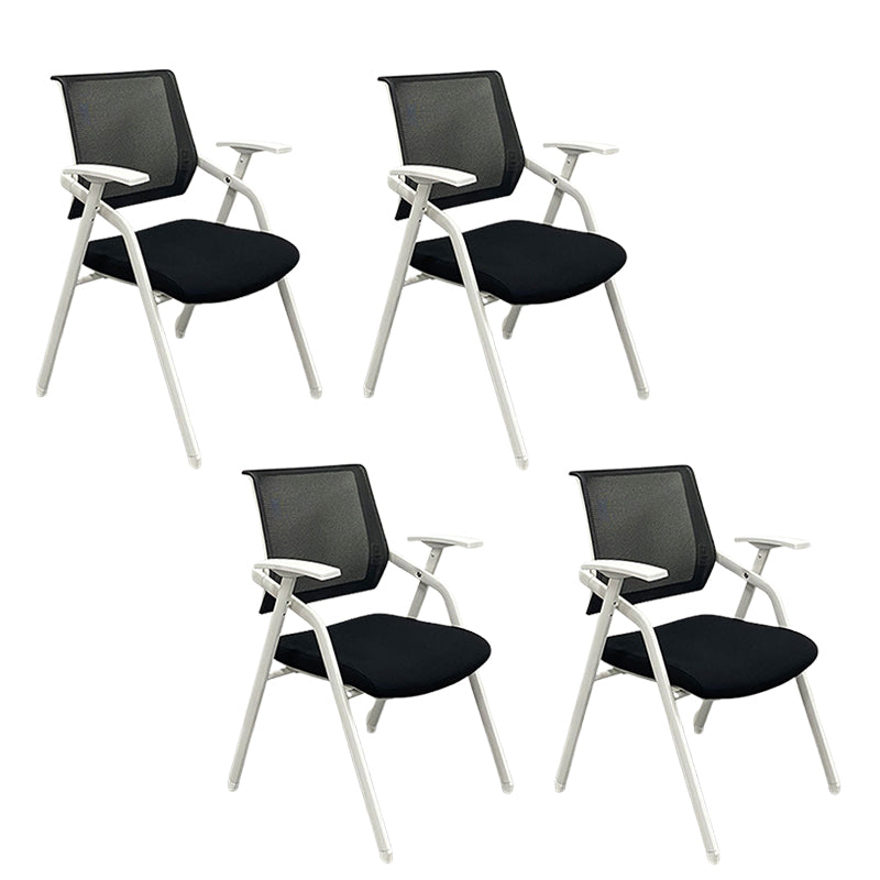 Mid-Back Conference Chair Contemporary Metal Base Guest Chair