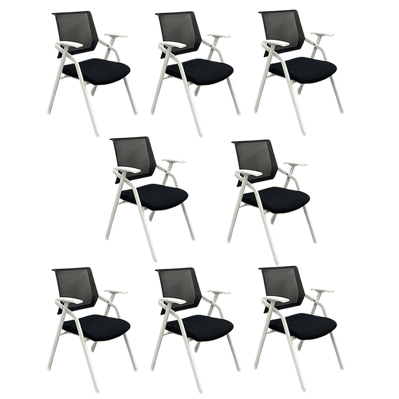 Mid-Back Conference Chair Contemporary Metal Base Guest Chair