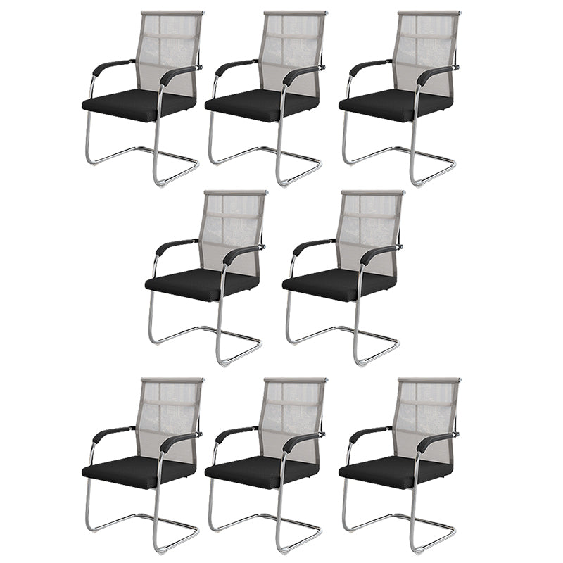 18"W Contemporary Office Chair Black Breathable AirGrid Desk Chair