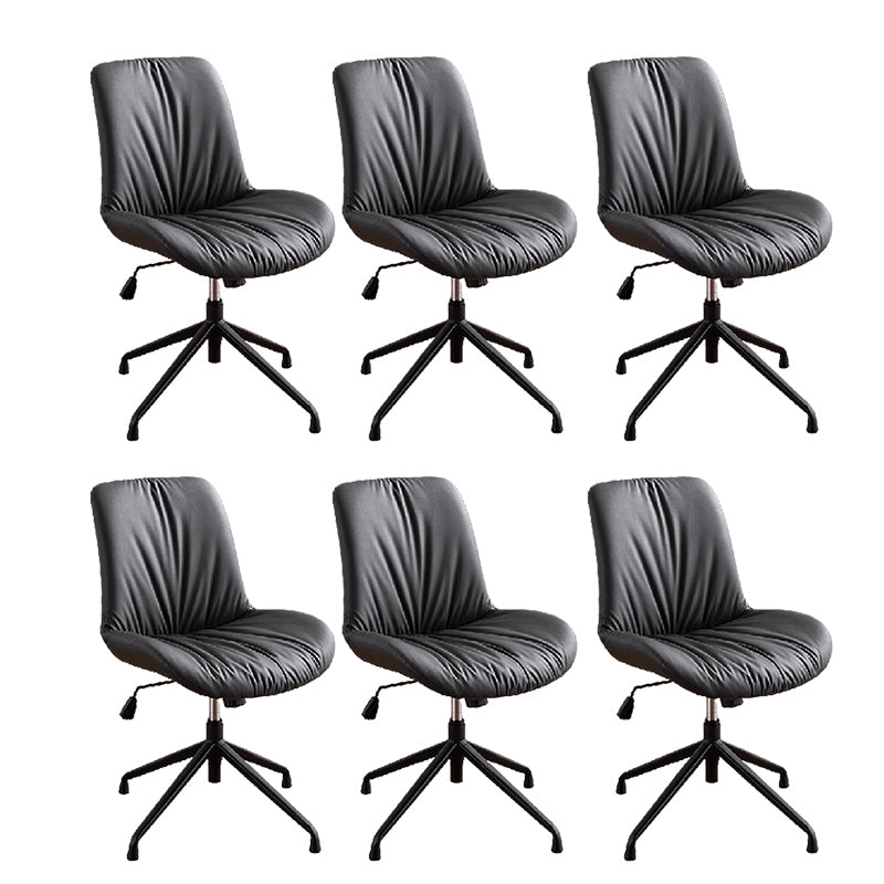 23"W Contemporary Office Chair Adjustable Seat Height Desk Chair