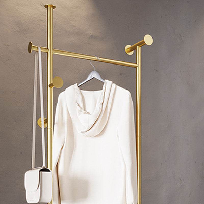 Gorgeous Metal Coat Rack Free Standing Storage Coat Rack with Coat Hooks