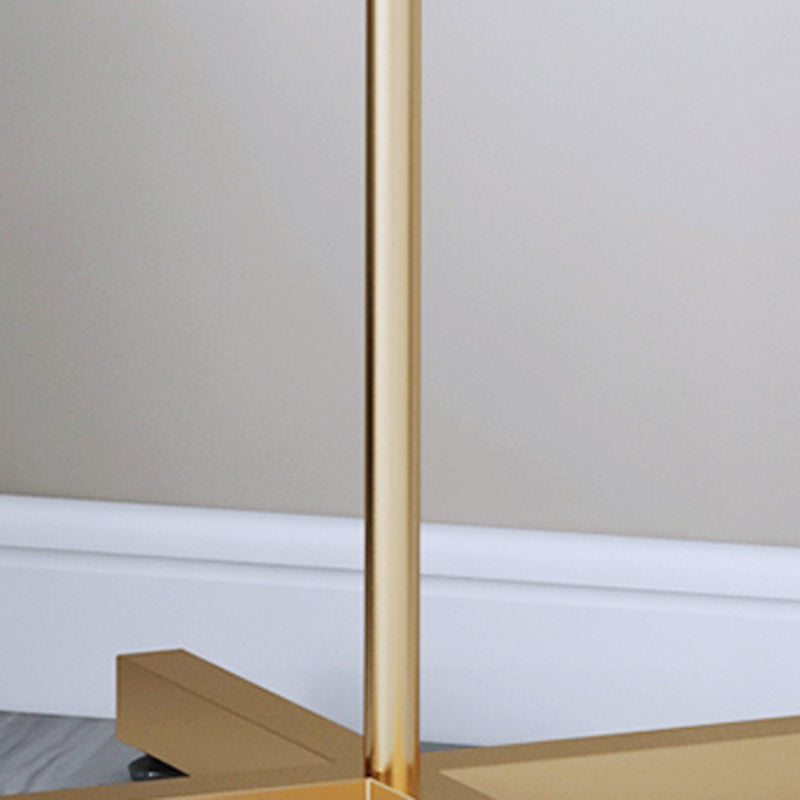 Contemporary Hall Stand Hooks Included No Distressing Free Standing Rack Metal