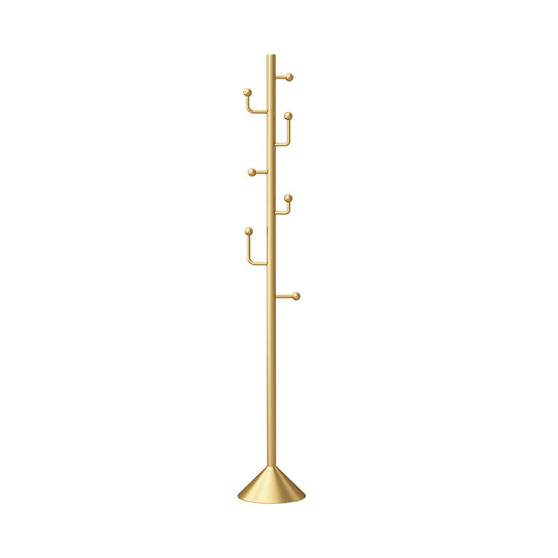 Glam Coat Rack Free Standing Coat Hook Metal Hall Stand Living Room