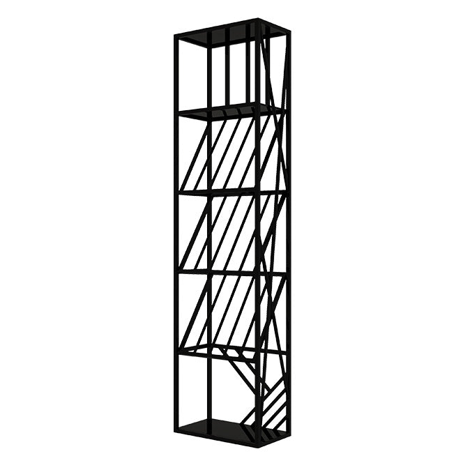 Luxury Metal Wine Holder Rack Freestanding with Shelf Wine Rack 78.7"H