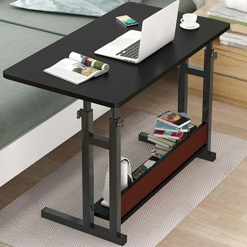 Contemporary Writing Desk Wooden Adjustable Standing Desk for Bedroom