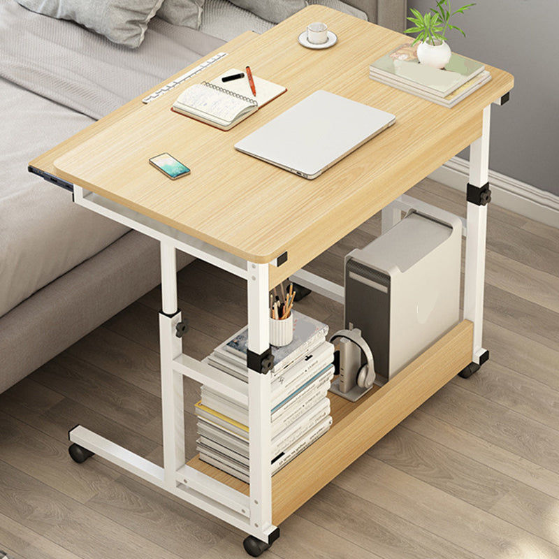 Contemporary Writing Desk Wooden Adjustable Standing Desk for Bedroom