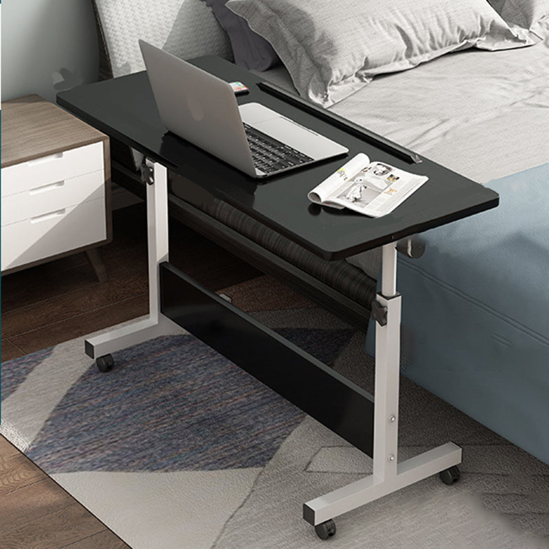 Modern Writing Desk Wooden Adjustable Standing Desk with Caster Wheel