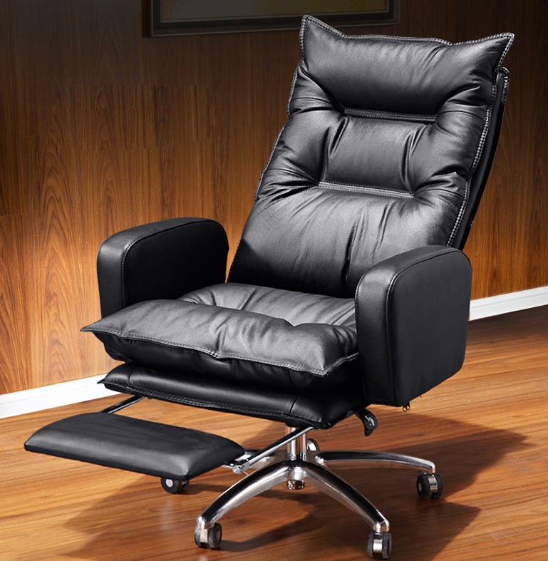 Modern Padded Arms Managers Chair  Adjustable Seat Height Chair