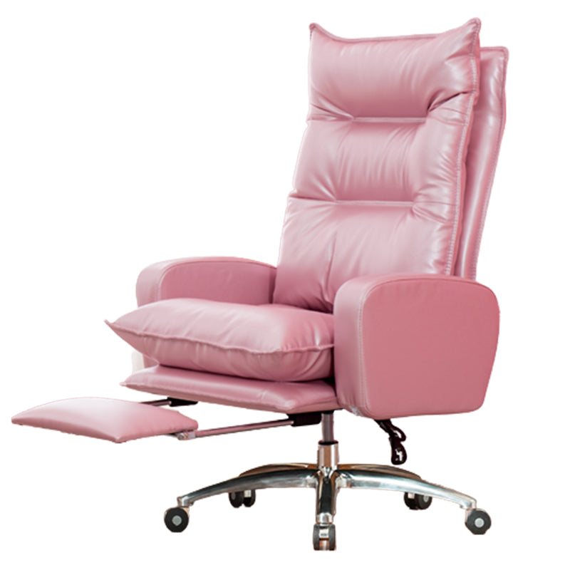 Modern Padded Arms Managers Chair  Adjustable Seat Height Chair