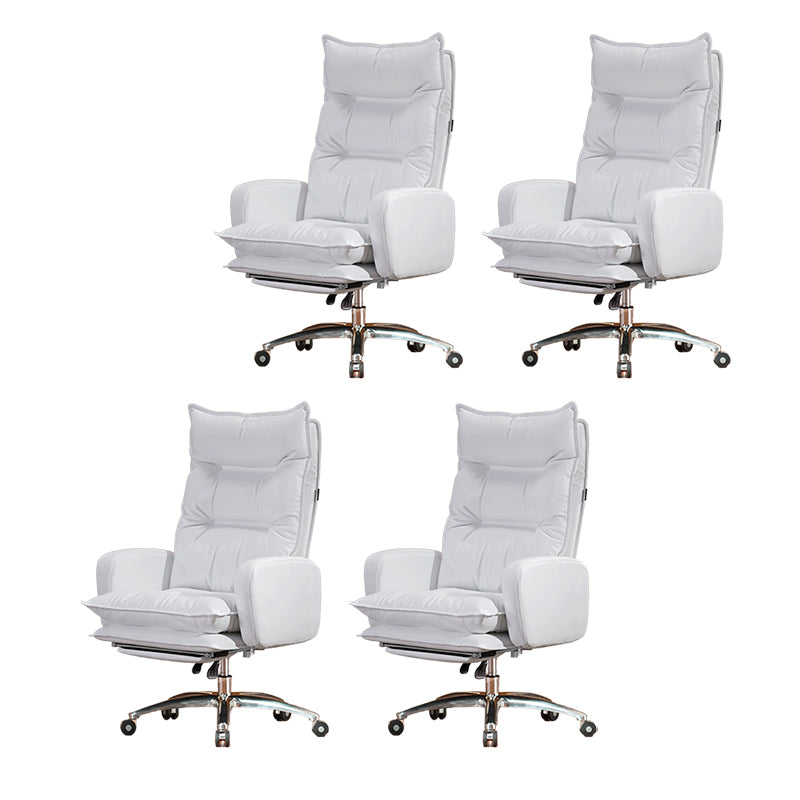 Modern Padded Arms Managers Chair  Adjustable Seat Height Chair