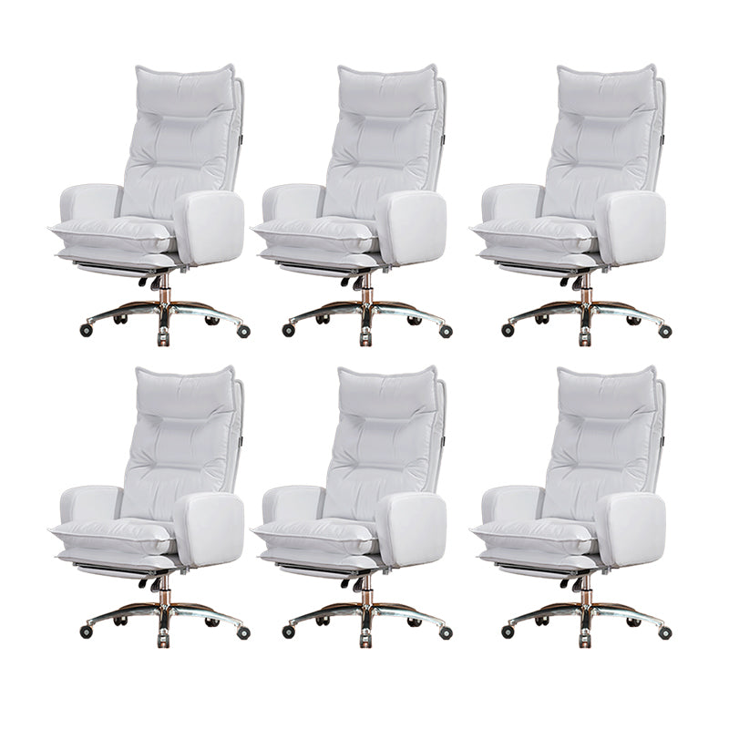 Modern Padded Arms Managers Chair  Adjustable Seat Height Chair