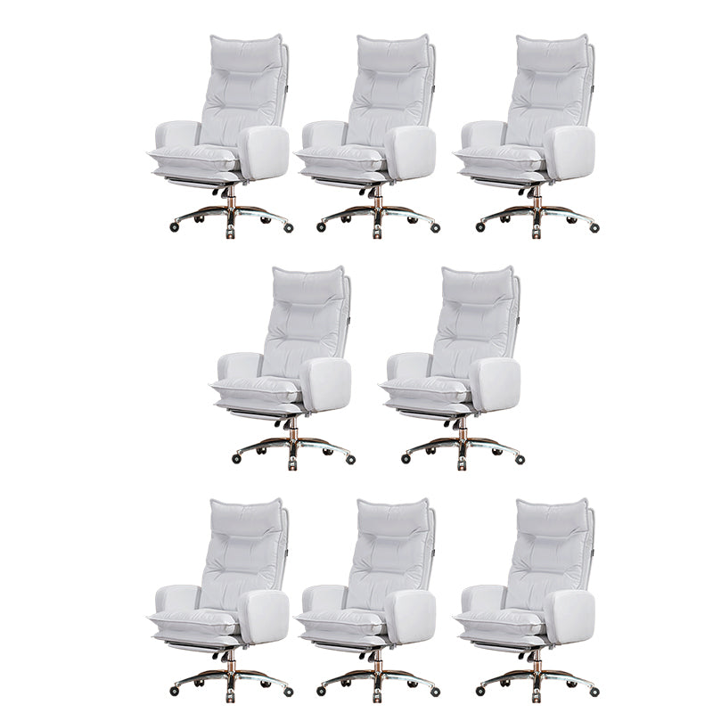 Modern Padded Arms Managers Chair  Adjustable Seat Height Chair