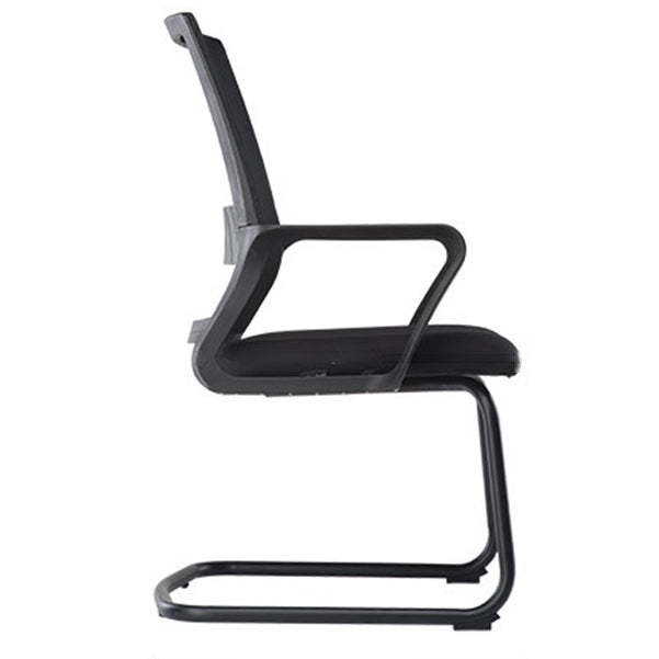 Contemporary High Back Arm Chair Ergonomic No Wheels Desk Chair