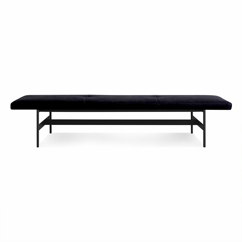 13.78" Wide Modern Bench Upholstered Entryway Bench with Cushioned