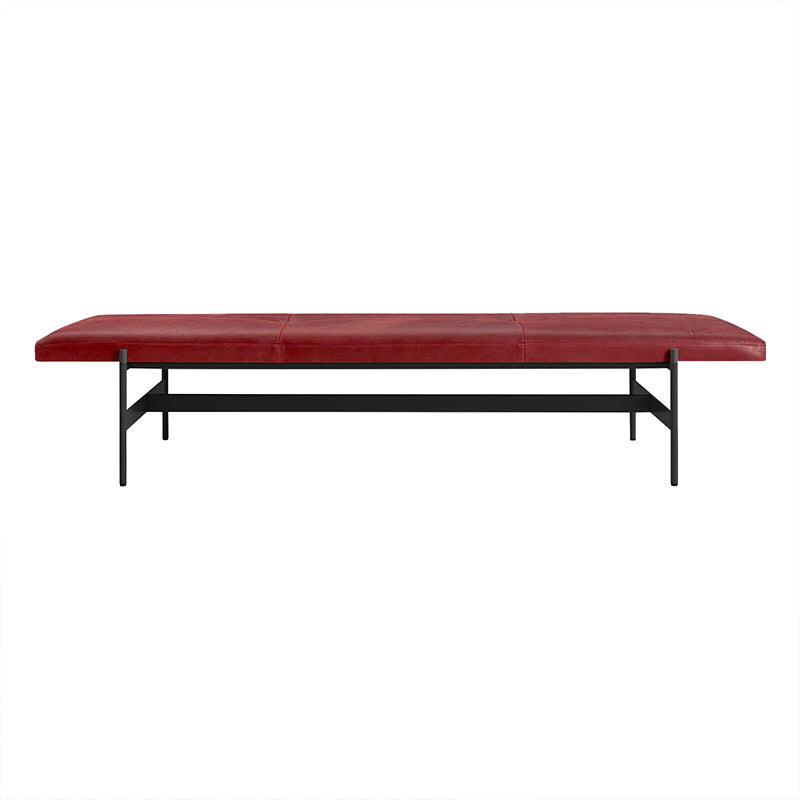 13.78" Wide Modern Bench Upholstered Entryway Bench with Cushioned