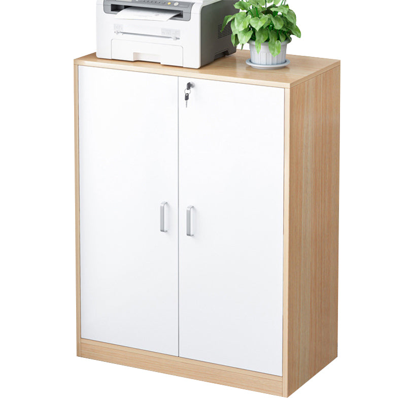 Modern Vertical File Cabinet Wood Filing Cabinet with Locking Drawers