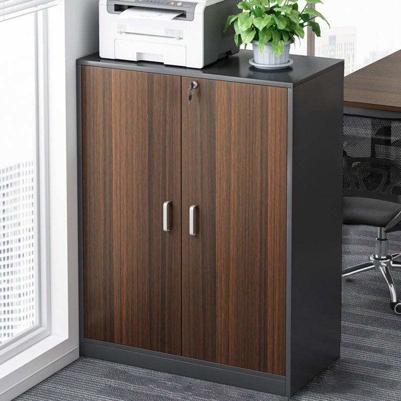 Modern Vertical File Cabinet Wood Filing Cabinet with Locking Drawers