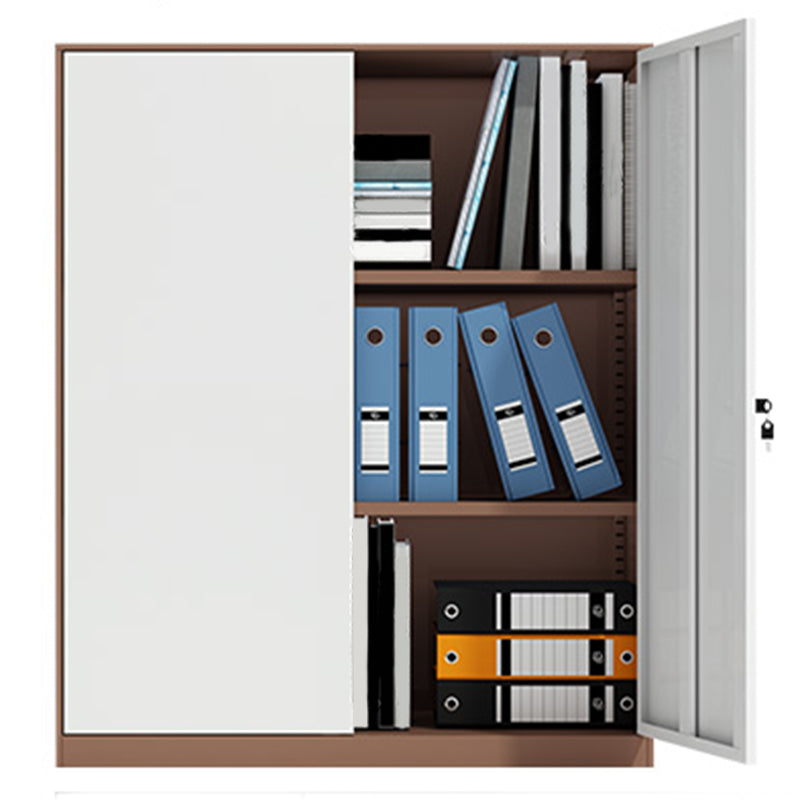 Modern Cabinet Wood Locking Drawers and Storage File Cabinet