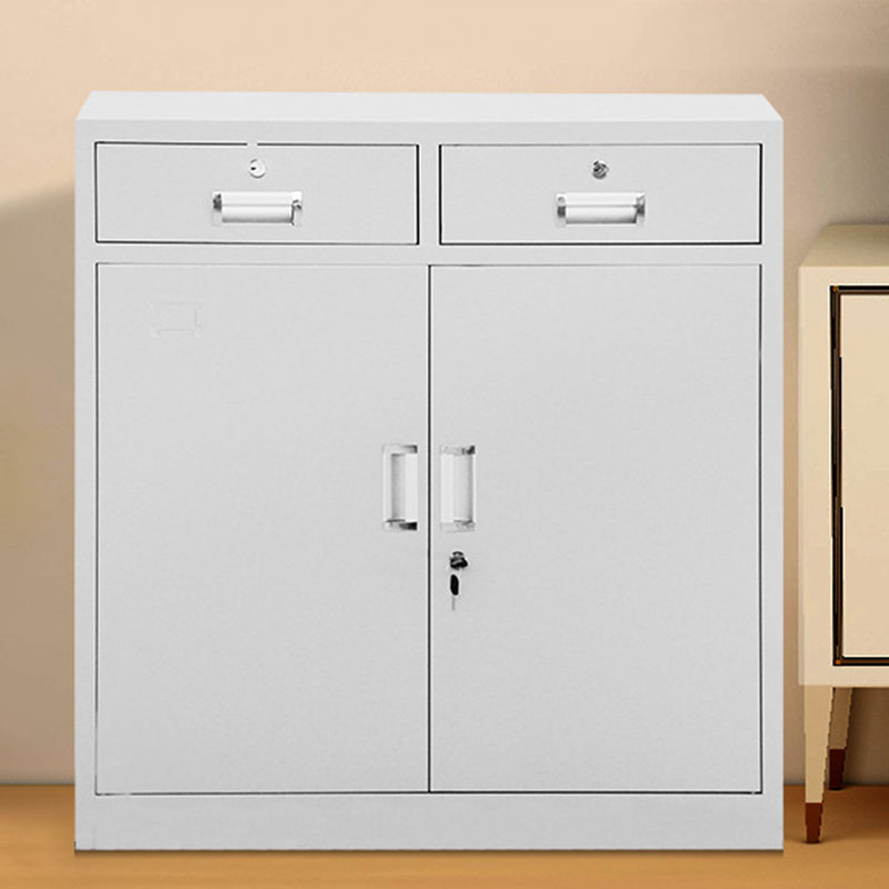 Modern Style Lateral Filing Cabinet Metal Fire-Resistant Filing Cabinet with Storage