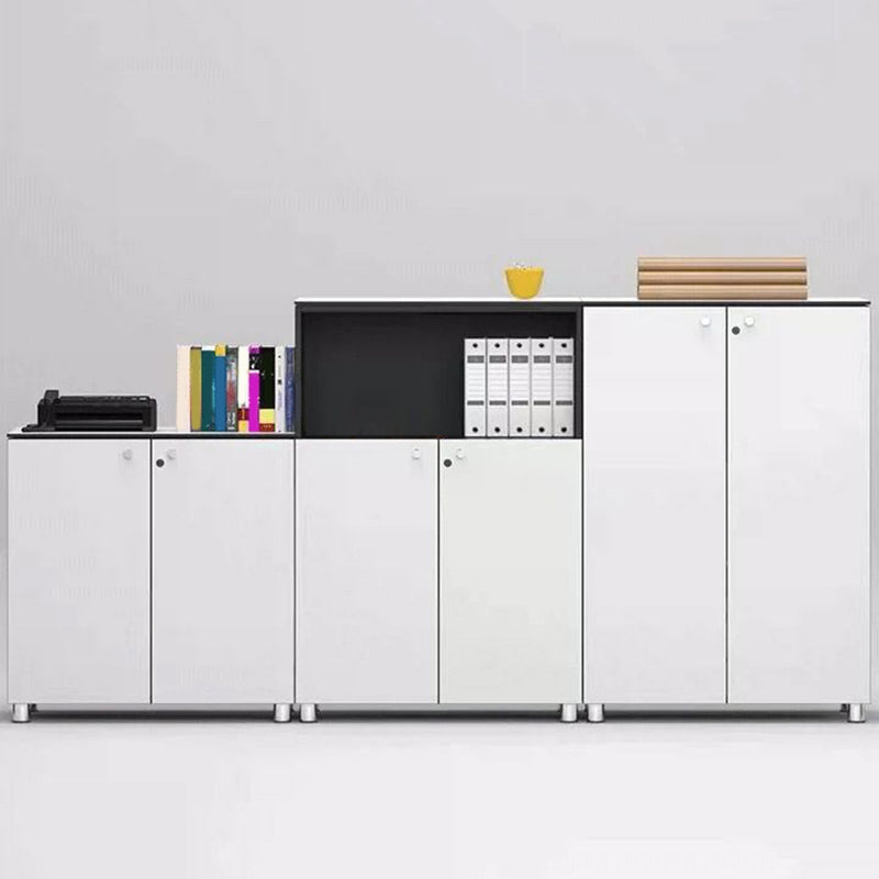 Contemporary File Cabinets Solid Wood Frame Key Lock Vertical File Cabinet Office