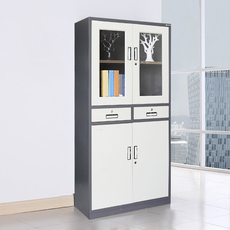 Modern Style Vertical File Cabinet Metal Fire-Resistant Filing Cabinet