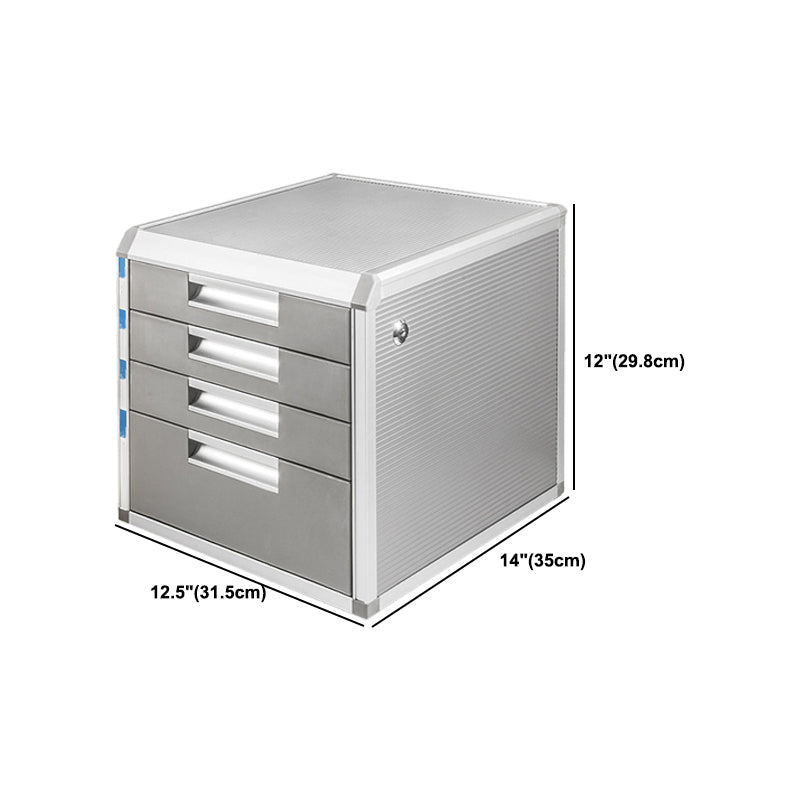 Modern Style Vertical Cabinet Metal Filing Cabinet with Lock and Storage