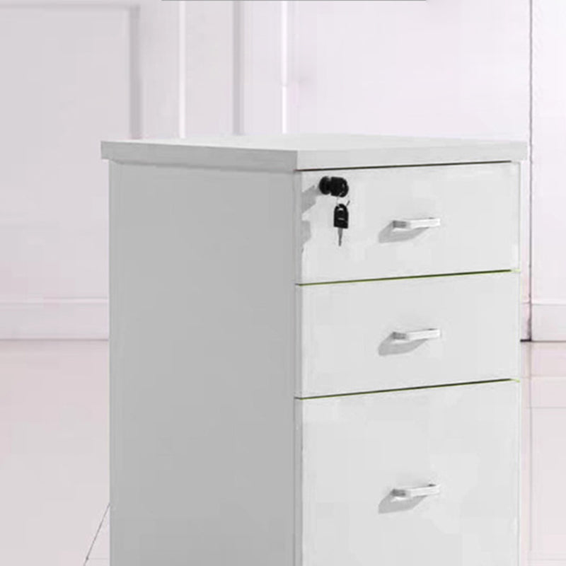 Contemporary Vertical Filing Cabinet Wood Filing Cabinet on Wheels